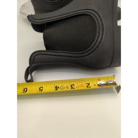 Jeffrey Campbell Boots Size 7 Women's Forecast Chelsea Waterproof Rain Black - Picture 13 of 14